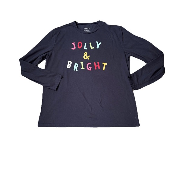 Family Jammies Jolly & Bright Men’s Christmas Tree Winter Flannel Pajama Set XL - Picture 3 of 16